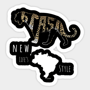 Brasil Animal - Life Style Sticker